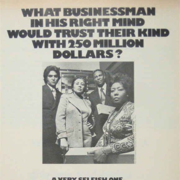 1972 Vintage Advertisement Print Businessman 250 Million Dollars - Picture 2 of 2
